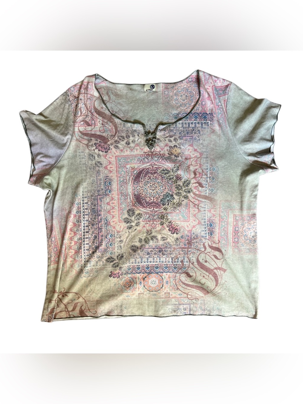 Vintage Y2K Bedazzled T-Shirt